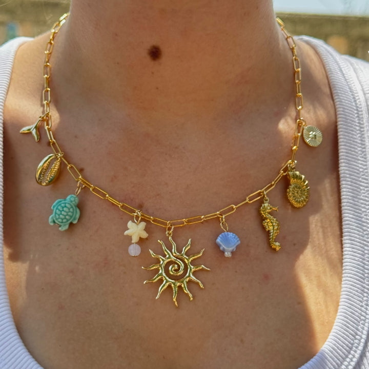 Collier Charms Sunset Hour