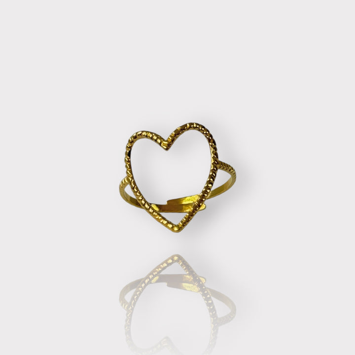 Bague Cœur Or fin