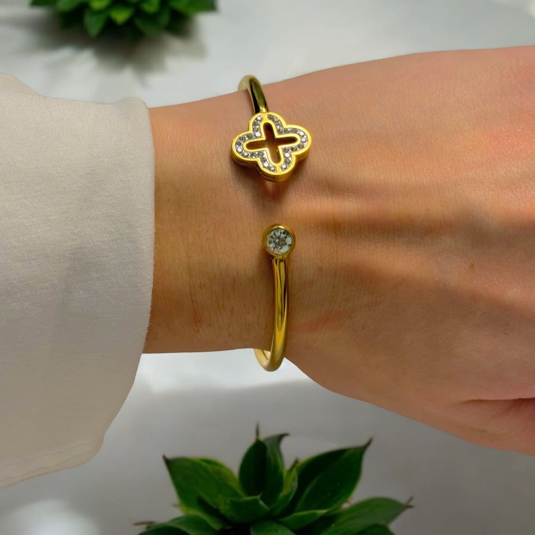 Bracelet Fleur Précieuse