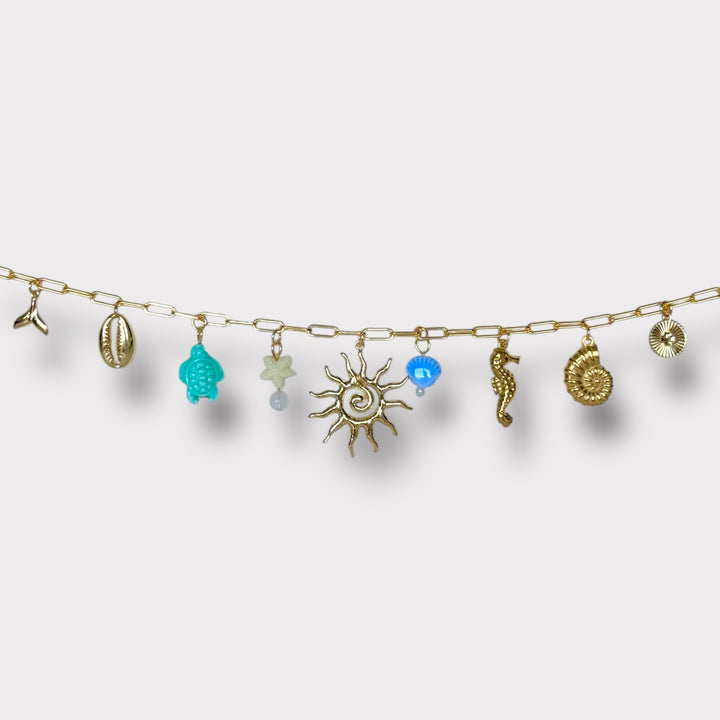 Collier Charms Sunset Hour