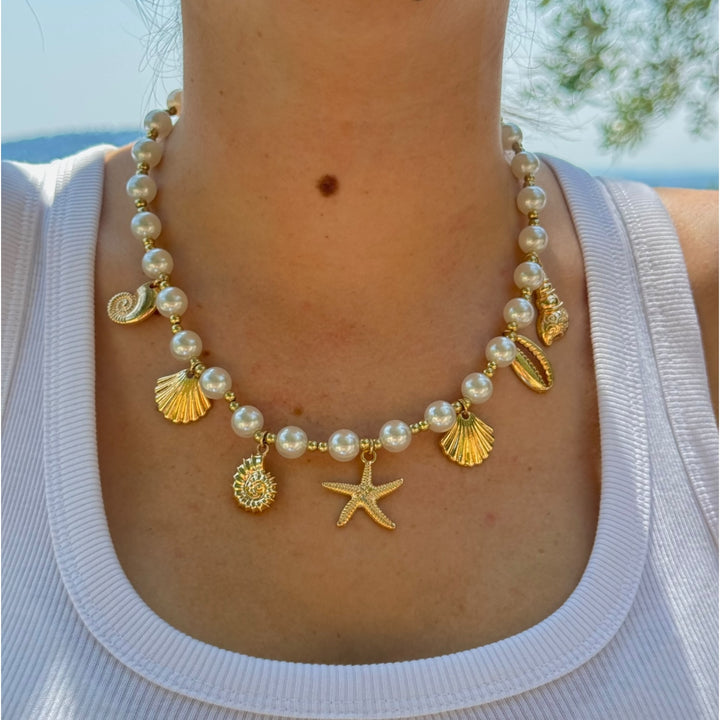 Collier Charms Sea Pearl