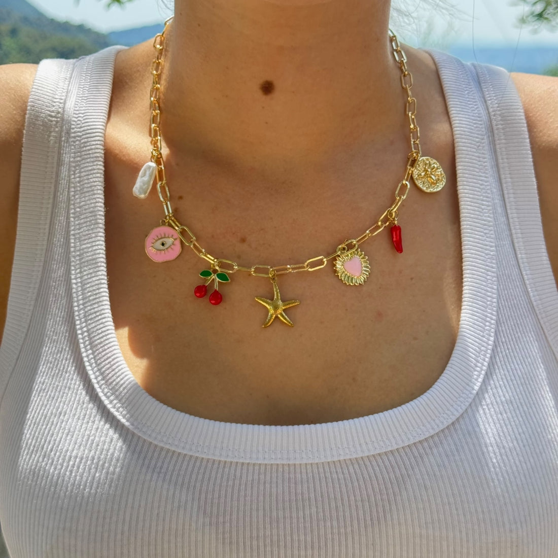 Collier Charms Dolce Vita