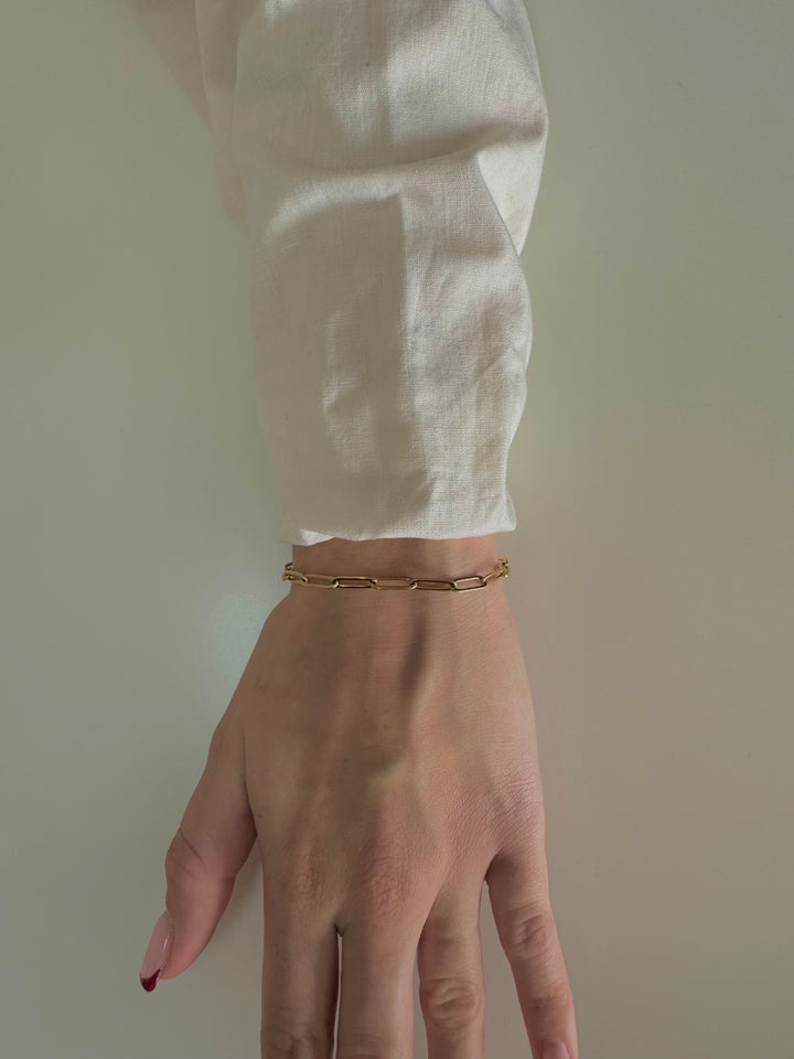 Bracelet Chaîne Doree