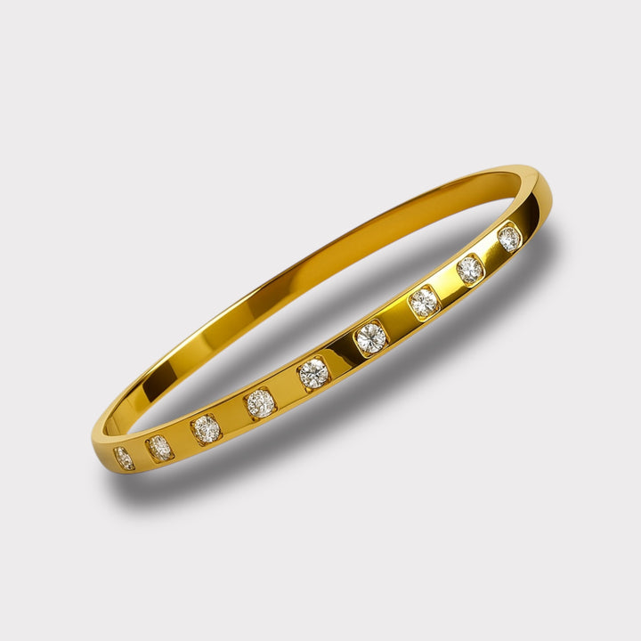 Bracelet Jonc Lustre Doré
