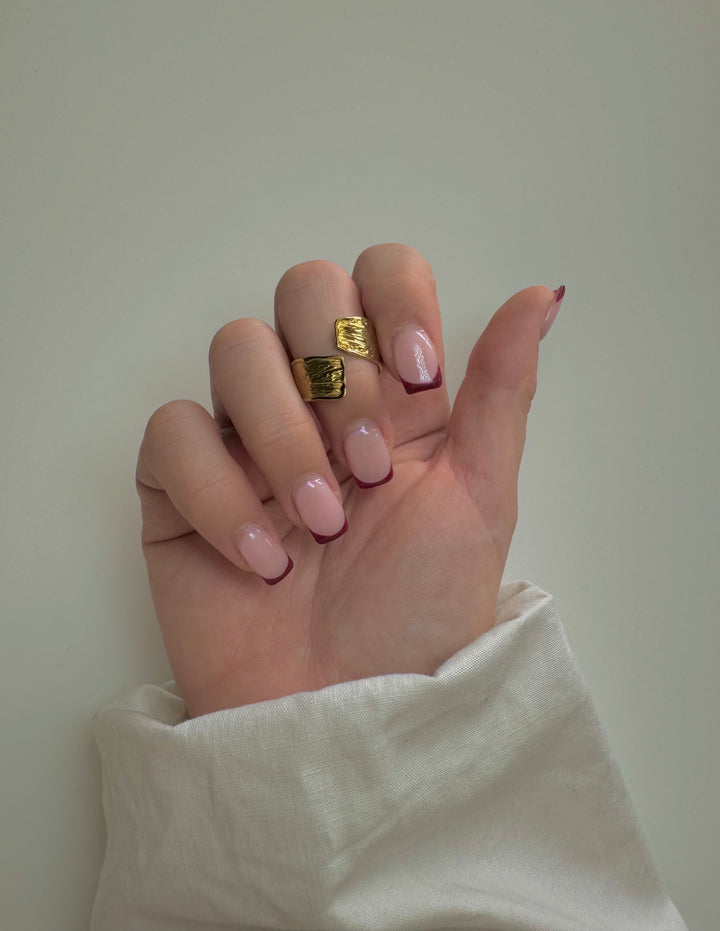 Bague Écorce Dorée
