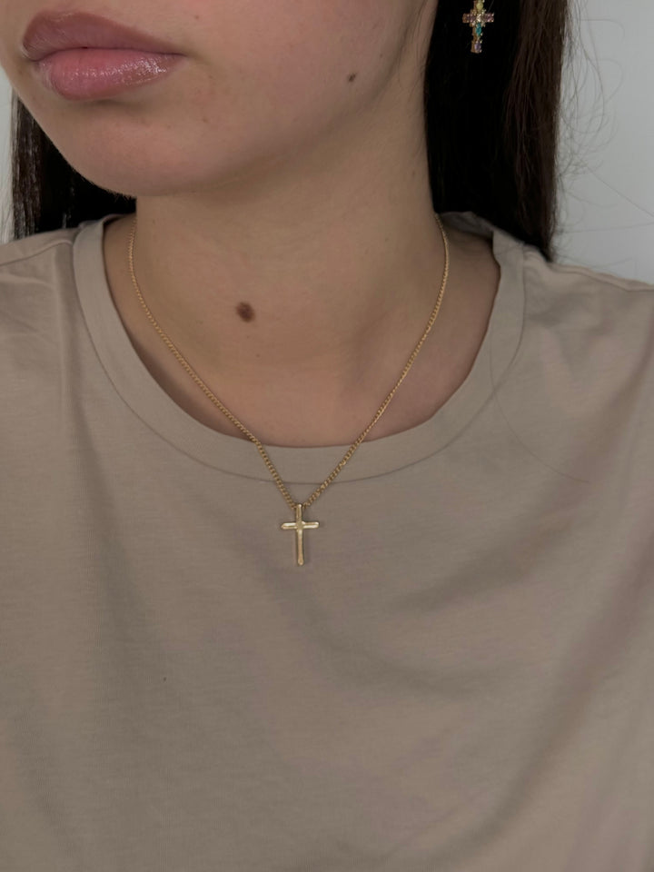 Collier Croix d'Or