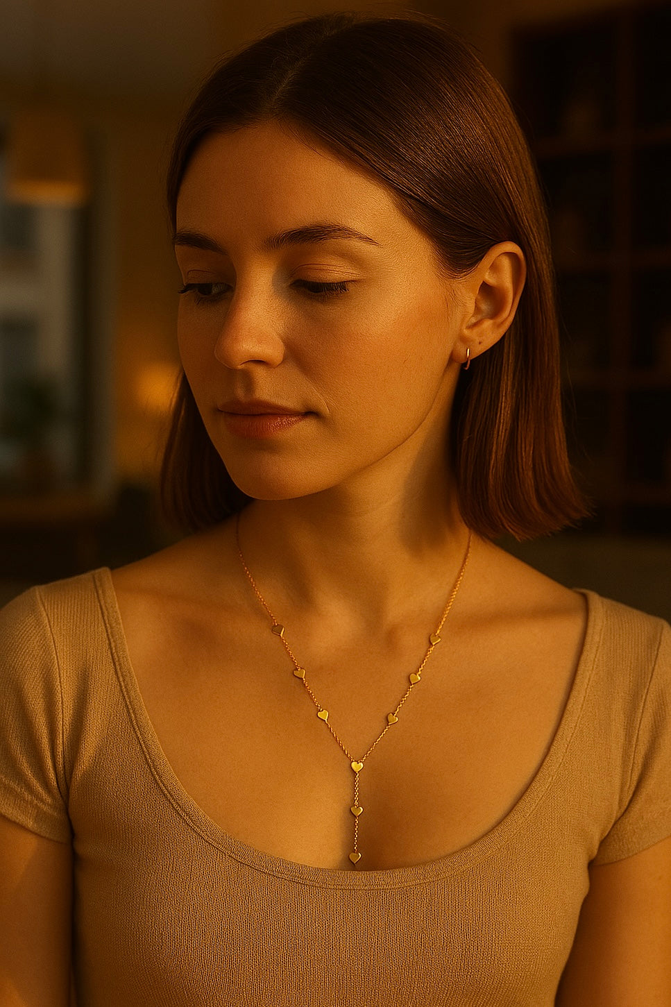 Collier Chemin de Cœurs