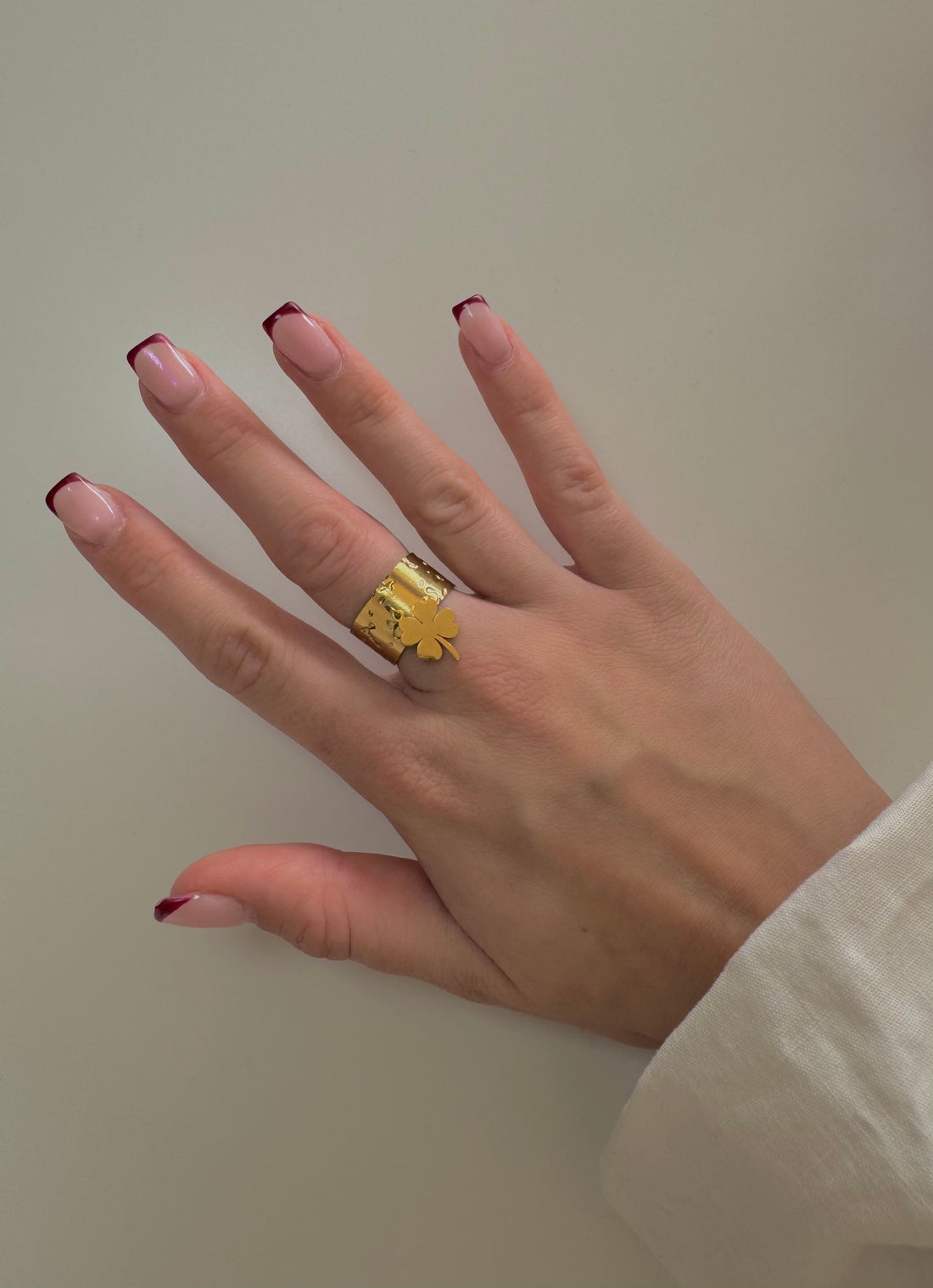 Bague Trefle d'Or