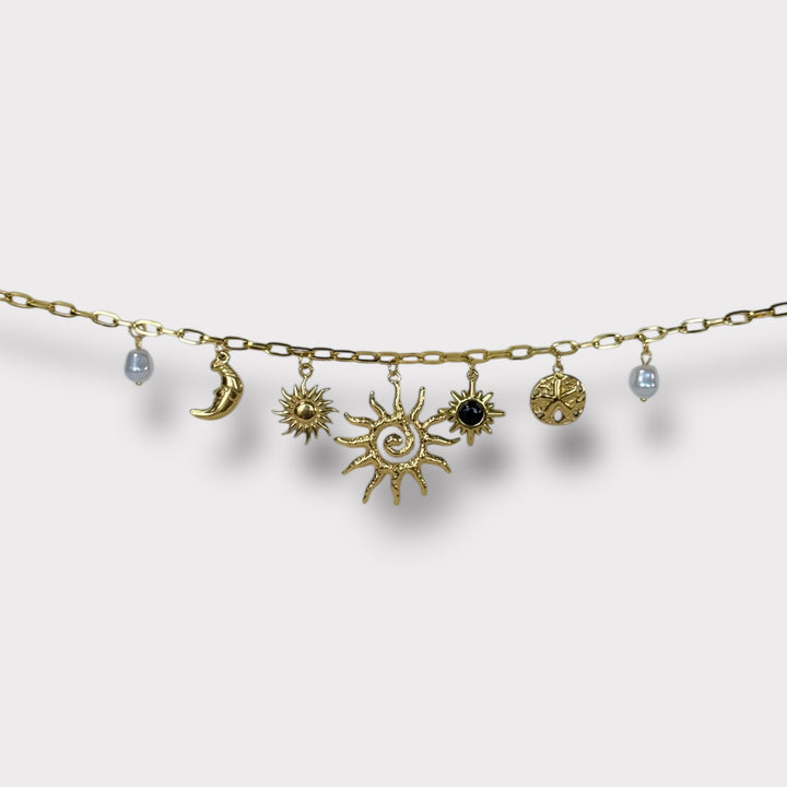 Collier Charms Mystic Sun