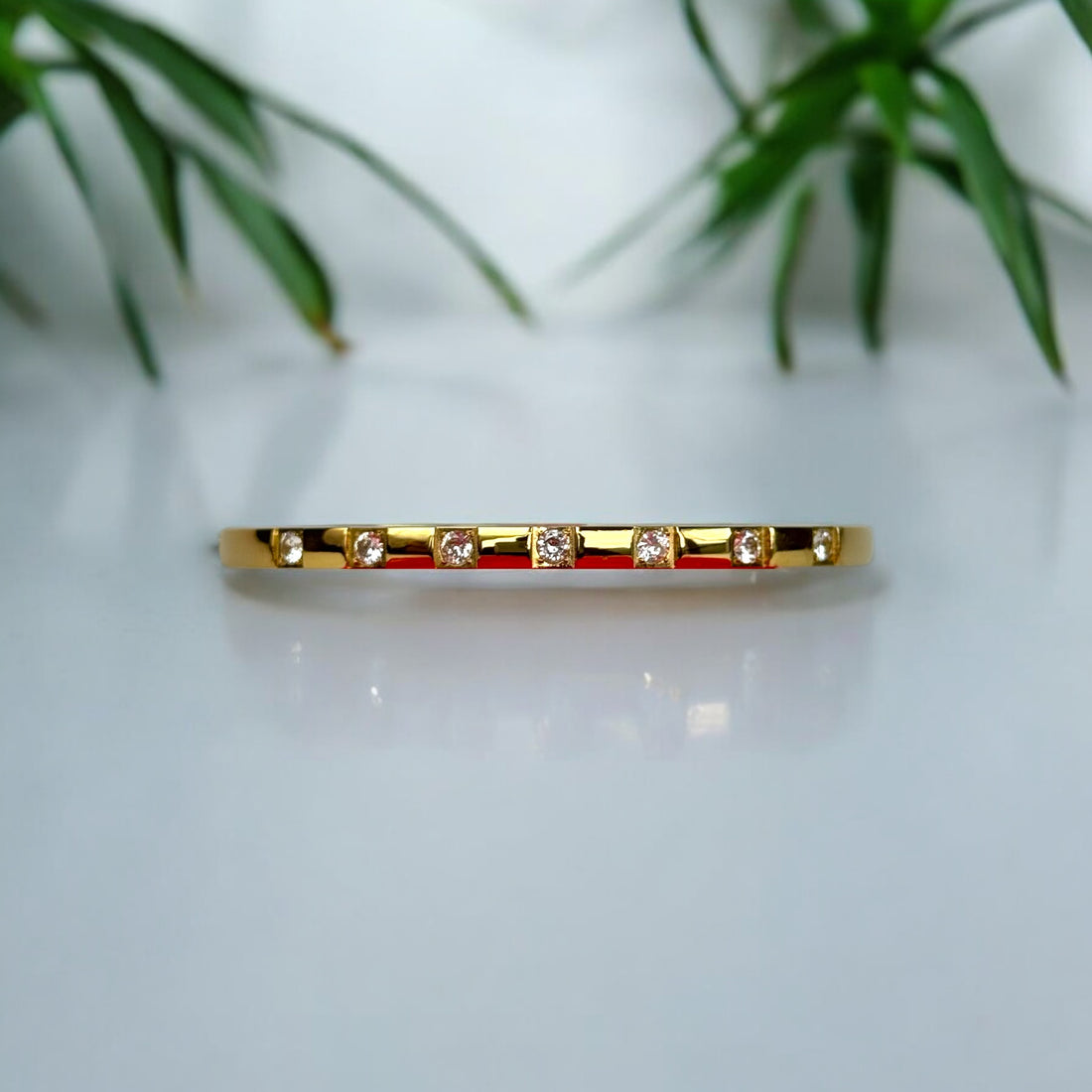 Bracelet Jonc Lustre Doré